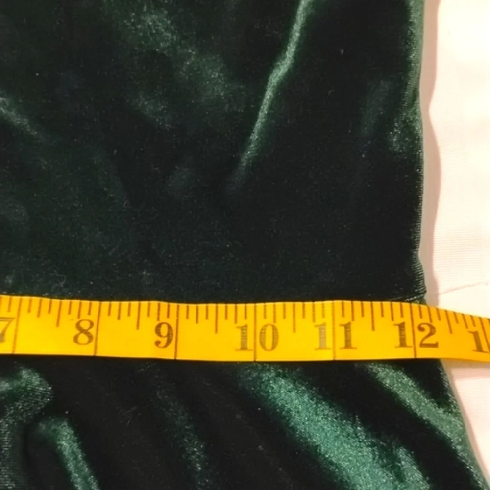B Smart Junior Elegant Hunter Green Velvet Dress, Size: 3, NWT